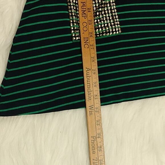 Soft Surroundings Tunic Blouse Striped Medium - Picture 9 of 9